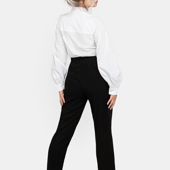 Disturbia Cybele Botanical Embroidered Button Up Shirt - Women's US Size 14 NWT - Picture 5 of 6